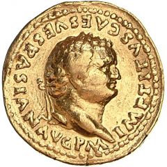 Aureus - Titus TR P VIIII IMP XV COS VII P P