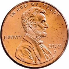 1 Cent 'Lincoln Cent' Professional Life