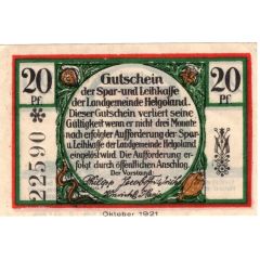 20 Pfennig Spar- und Leihkasse