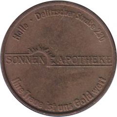 Sonnen Taler - Sonnen Apotheke Halle