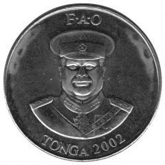 20 Seniti - Taufa`ahau Tupou IV FAO