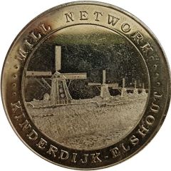 Medal - Kinderdijk Unesco World Heritage