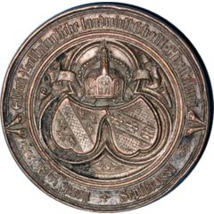 Award medal of the Alsace-Lorraine agricultural exhibition Strasbourg