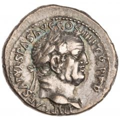 Denarius - Vespasian CONCORDIA AVG, Ceres