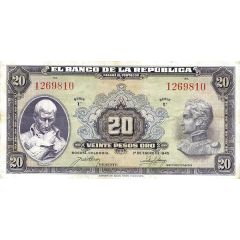 20 Pesos Oro