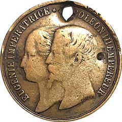 Token - Victoria and Albert's visit to Cherbourg