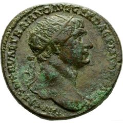 Dupondius - Trajan S P Q R OPTIMO PRINCIPI S C ARAB ADQVIS, Arabia