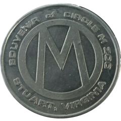 Token - Circle M Zoo Stuart, Virginia