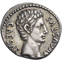 Denarius - Augustus MARTIS VLTORIS, Mars