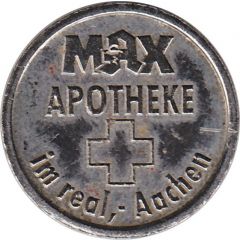 Karl der Große Taler - Max Apotheke Aachen