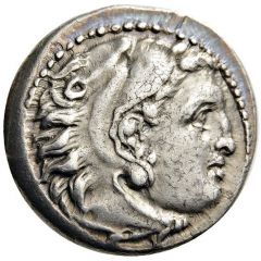 Drachm In the name of Alexander III, Magnesia