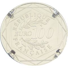 100 Euros Rooster, 2nd type