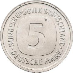 5 Deutsche Mark Pattern