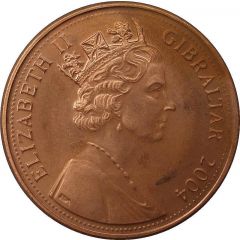1 Penny - Elizabeth II Occupation