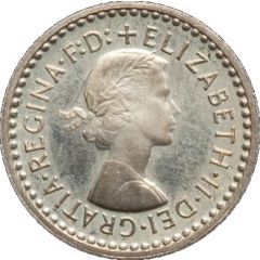 1 Penny - Elizabeth II 1st portrait, Maundy decimal