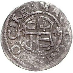 1 Schilling - Magnus Arensburg, four-sectioned shield