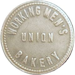 Bread Token - Working Men's Union Bakery Winnipeg, Manitoba