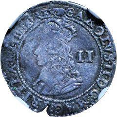 2 Pence - Charles II 3rd hammered issue