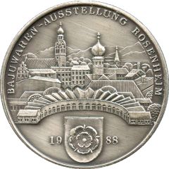 Medal - Rosenheim Bajuwaren - Ausstellung 1988