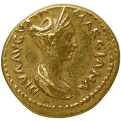 Quinarius Aureus - Ulpia Marciana CONSECRATIO