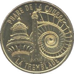 Monnaie de Paris Tourist Token - La Tremblade Phare de la Coubre - L`escalier