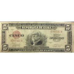 5 Pesos Silver Certificate Issue