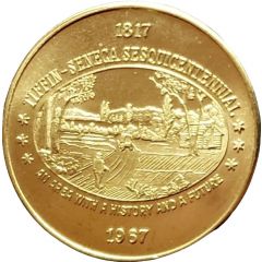 50 Cents - Tiffin-Seneca Sesquicentennial Tiffin-Seneca, Ohio