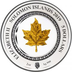 5 Dollars - Elizabeth II Maple Leaf