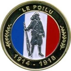Jeton touristique - Nemery and calmejane - Verdun - Le Poilu