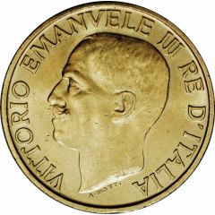 20 Lire - Victor Emmanuel III Fascism Anniversary