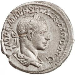 Denarius - Severus Alexander P M TR P III COS P P, Mars