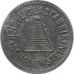 1 Pfennig - Schauenstein H. Heye Glasfabrik