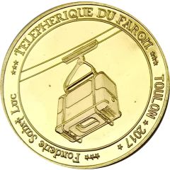 Token - Fonderie Saint Luc Toulon - Le téléphérique du Faron