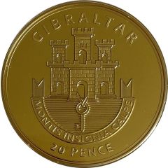 20 Pence Captain Kidd