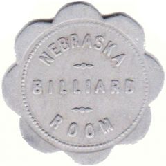 2 1/2 Cents - Nebraska Billiard Room Lincoln, Nebraska