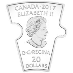 20 Dollars - Elizabeth II Puzzle Coin, Prince Edward Island