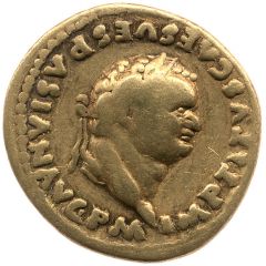 Aureus - Titus TR P VIIII IMP XIIII COS VII P P