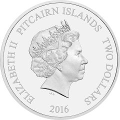 2 Dollars - Elizabeth II Fin Whale