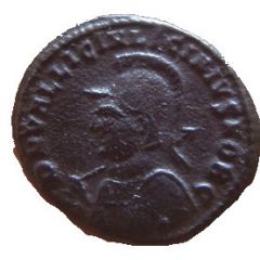 Nummus - Licinius II IOVI CONSERVATORI, Strike as Caesar under Licinius I, Heraclea