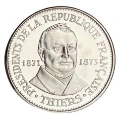 Medal - Présidents de la République Française Thiers