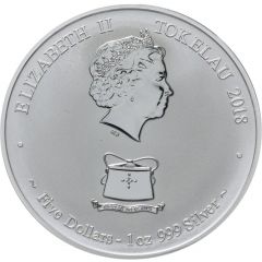 5 Dollars - Elizabeth II Year of the Dog