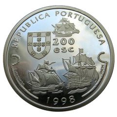 200 Escudos Vasco da Gama, Silver