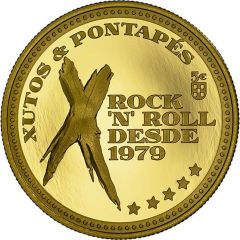 5 Euro Xutos & Pontapés, gold