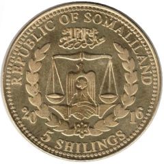 5 Shillings Panthera Tigris