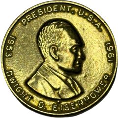 Token - President Coin 34 - Dwight D. Eisenhower