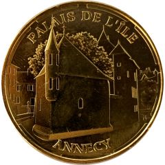 Jeton touristique - Monnaie de Paris - Annecy - Palais de l`Île