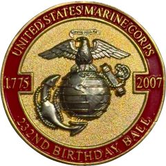 Challenge Coin - 232nd Marine Corps Ball