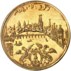 Presentation Medal `Gluckhennenmedaille` 12 Ducats