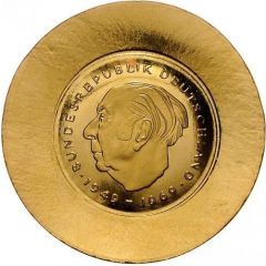 2 Deutsche Mark Theodor Heuss - Pattern