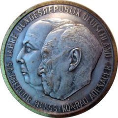 Medal - 25 Jahre Bundesrepublik Deutschland